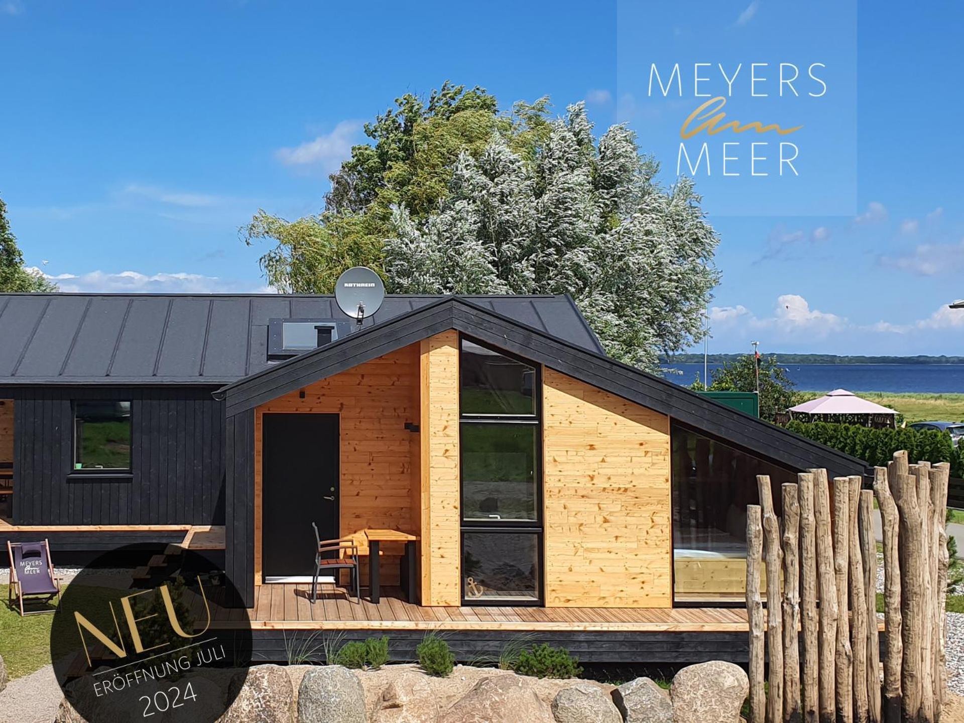 Werder Chalet -- Wolke 7 -- Ostsee-Strand 150M I Sauna I Ekamin I Tiny House Fuer 2 Personen I By "Meyers Am Meer" Boiensdorf 외부 사진